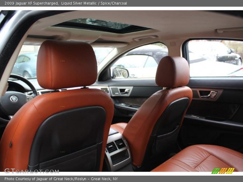 Liquid Silver Metallic / Spice/Charcoal 2009 Jaguar XF Supercharged