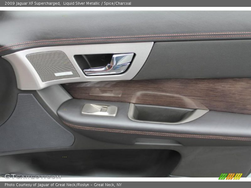 Liquid Silver Metallic / Spice/Charcoal 2009 Jaguar XF Supercharged