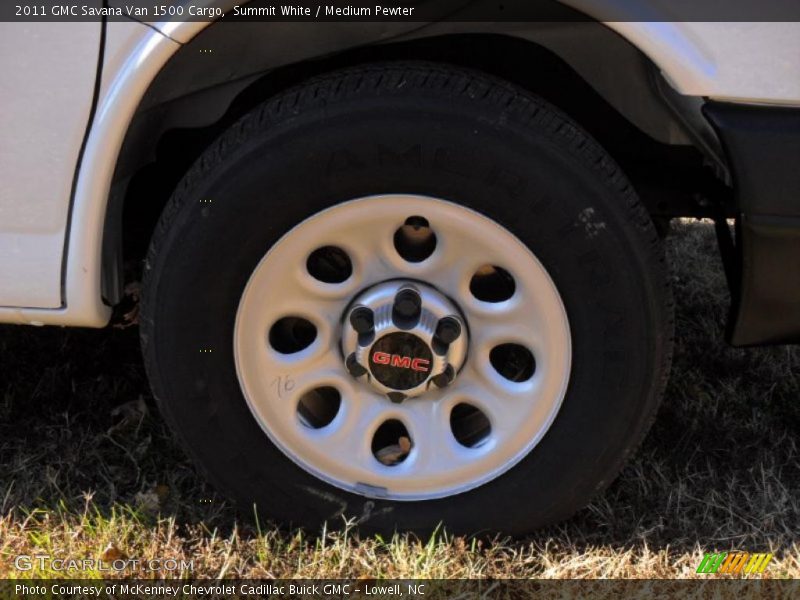 Summit White / Medium Pewter 2011 GMC Savana Van 1500 Cargo