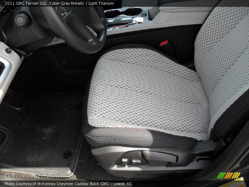 Cyber Gray Metallic / Light Titanium 2011 GMC Terrain SLE
