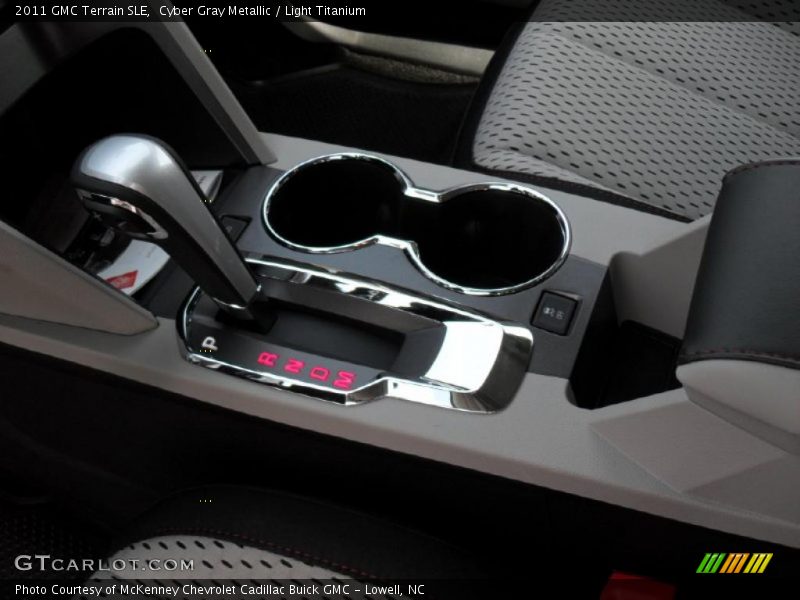 Cyber Gray Metallic / Light Titanium 2011 GMC Terrain SLE