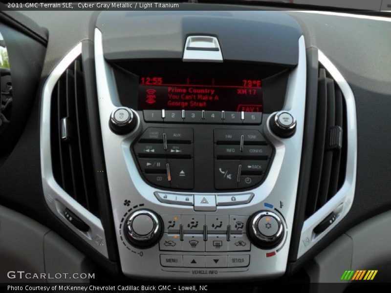 Cyber Gray Metallic / Light Titanium 2011 GMC Terrain SLE