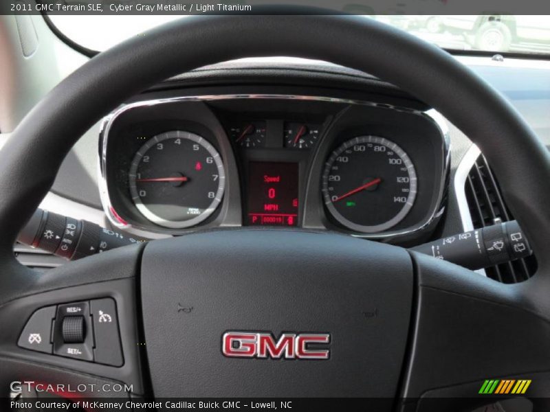 Cyber Gray Metallic / Light Titanium 2011 GMC Terrain SLE
