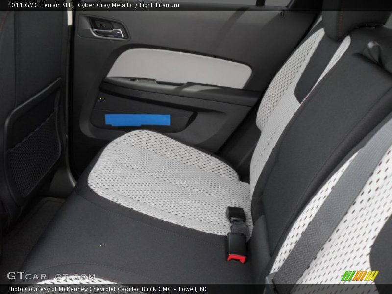 Cyber Gray Metallic / Light Titanium 2011 GMC Terrain SLE