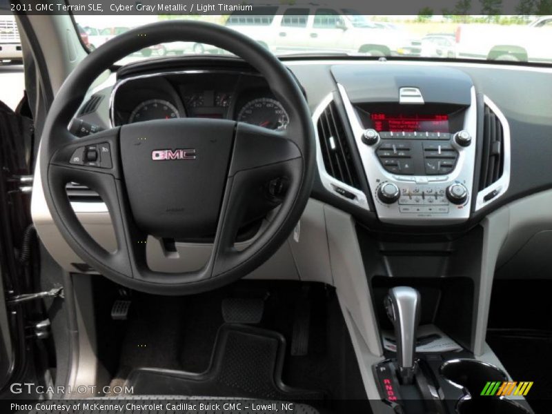 Cyber Gray Metallic / Light Titanium 2011 GMC Terrain SLE