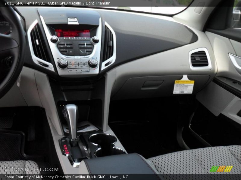 Cyber Gray Metallic / Light Titanium 2011 GMC Terrain SLE