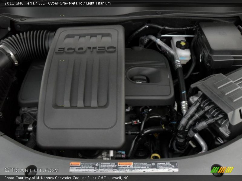Cyber Gray Metallic / Light Titanium 2011 GMC Terrain SLE