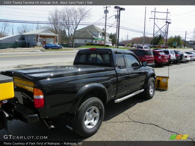 Black Sand Pearl / Oak 2003 Toyota Tacoma V6 Xtracab 4x4
