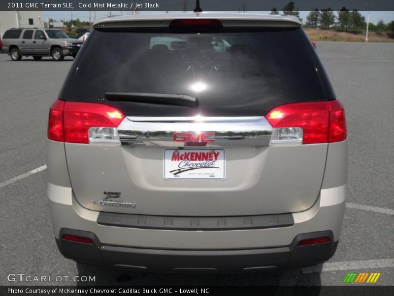 Gold Mist Metallic / Jet Black 2011 GMC Terrain SLE