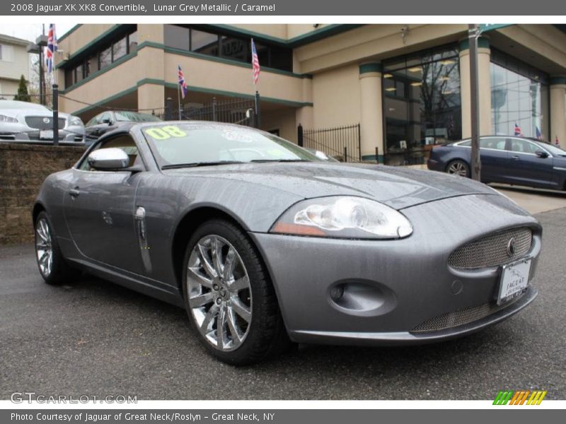 Front 3/4 View of 2008 XK XK8 Convertible