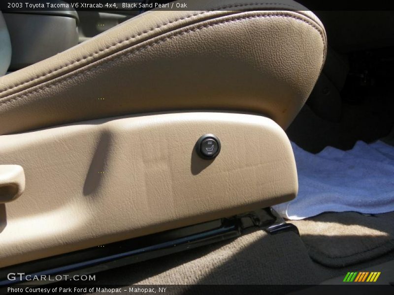 Black Sand Pearl / Oak 2003 Toyota Tacoma V6 Xtracab 4x4