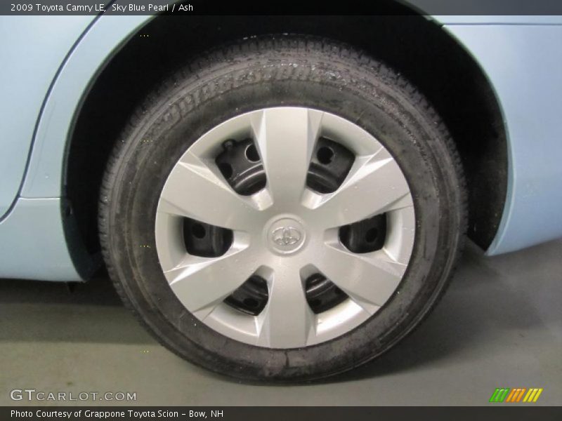 Sky Blue Pearl / Ash 2009 Toyota Camry LE