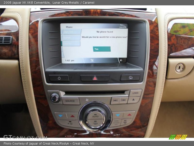 Lunar Grey Metallic / Caramel 2008 Jaguar XK XK8 Convertible