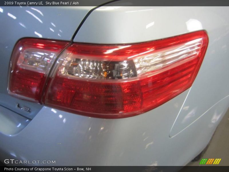 Sky Blue Pearl / Ash 2009 Toyota Camry LE