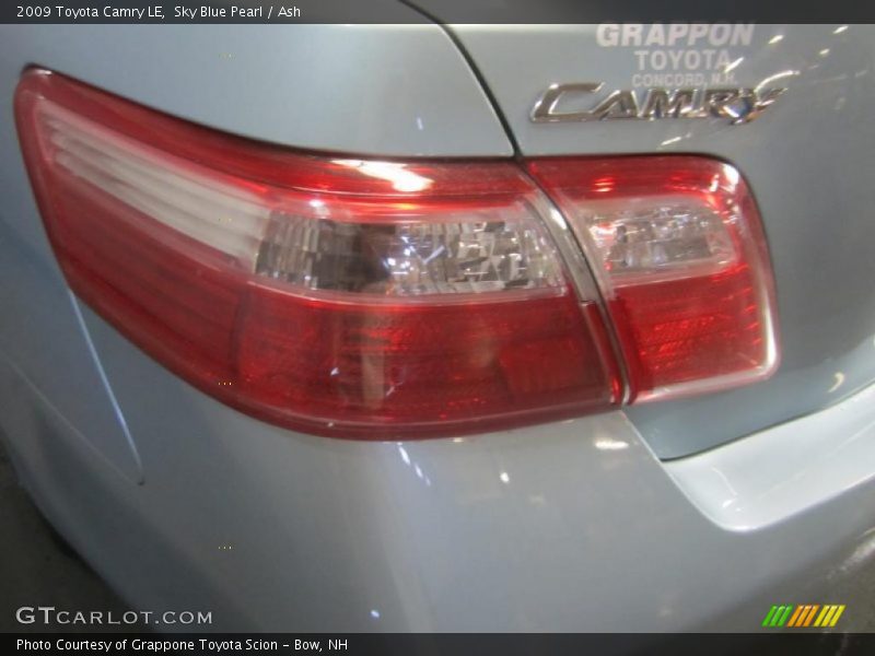 Sky Blue Pearl / Ash 2009 Toyota Camry LE