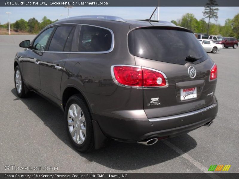 Cocoa Metallic / Cashmere/Cocoa 2011 Buick Enclave CXL