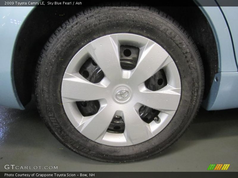Sky Blue Pearl / Ash 2009 Toyota Camry LE