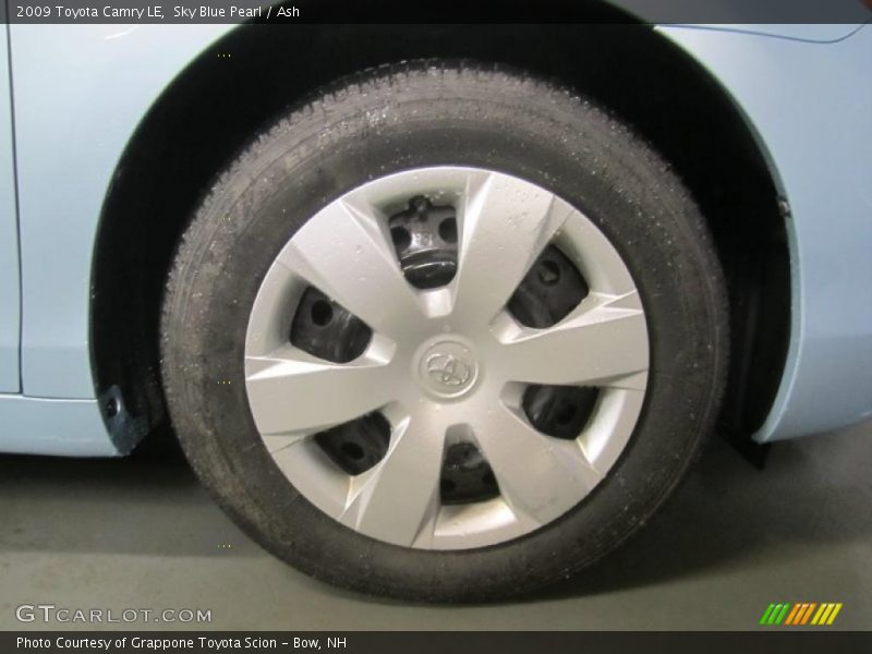 Sky Blue Pearl / Ash 2009 Toyota Camry LE