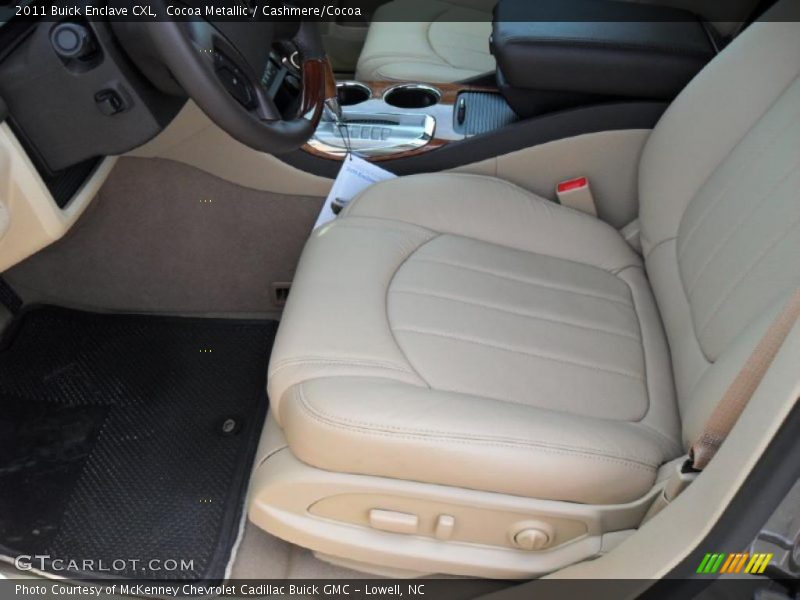 Cocoa Metallic / Cashmere/Cocoa 2011 Buick Enclave CXL