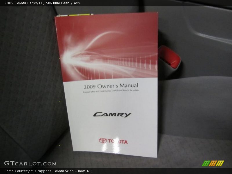 Sky Blue Pearl / Ash 2009 Toyota Camry LE