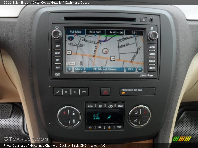 Cocoa Metallic / Cashmere/Cocoa 2011 Buick Enclave CXL