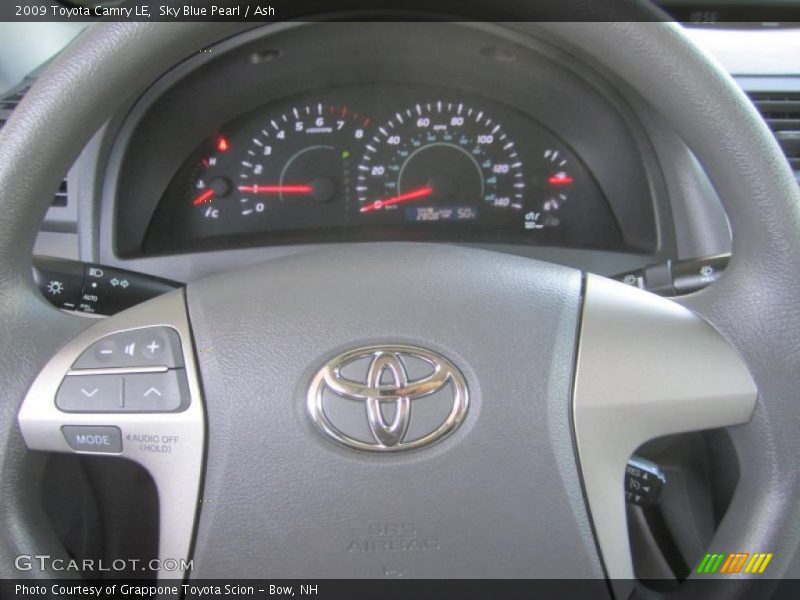 Sky Blue Pearl / Ash 2009 Toyota Camry LE