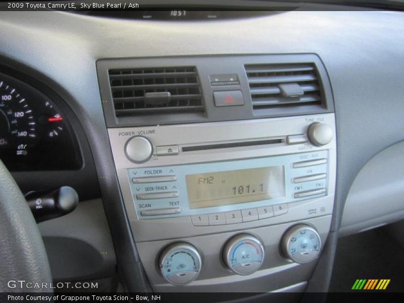 Sky Blue Pearl / Ash 2009 Toyota Camry LE