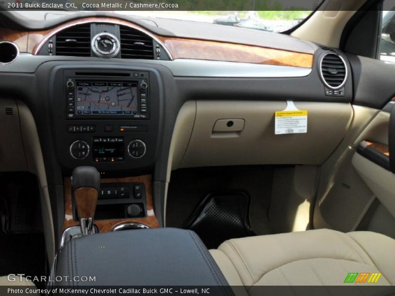 Cocoa Metallic / Cashmere/Cocoa 2011 Buick Enclave CXL