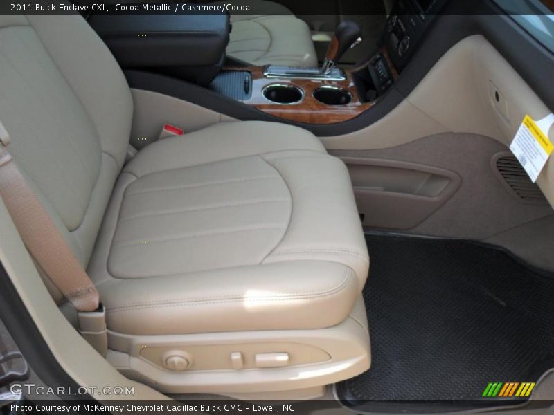 Cocoa Metallic / Cashmere/Cocoa 2011 Buick Enclave CXL