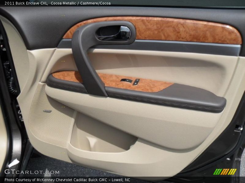 Cocoa Metallic / Cashmere/Cocoa 2011 Buick Enclave CXL