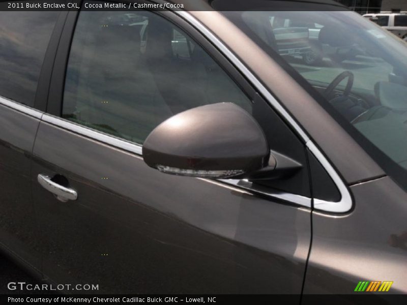 Cocoa Metallic / Cashmere/Cocoa 2011 Buick Enclave CXL