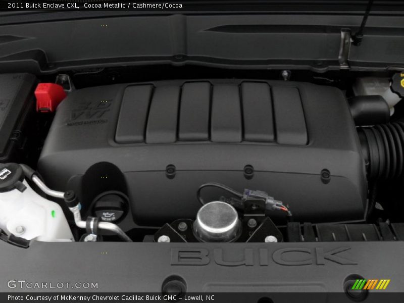 Cocoa Metallic / Cashmere/Cocoa 2011 Buick Enclave CXL