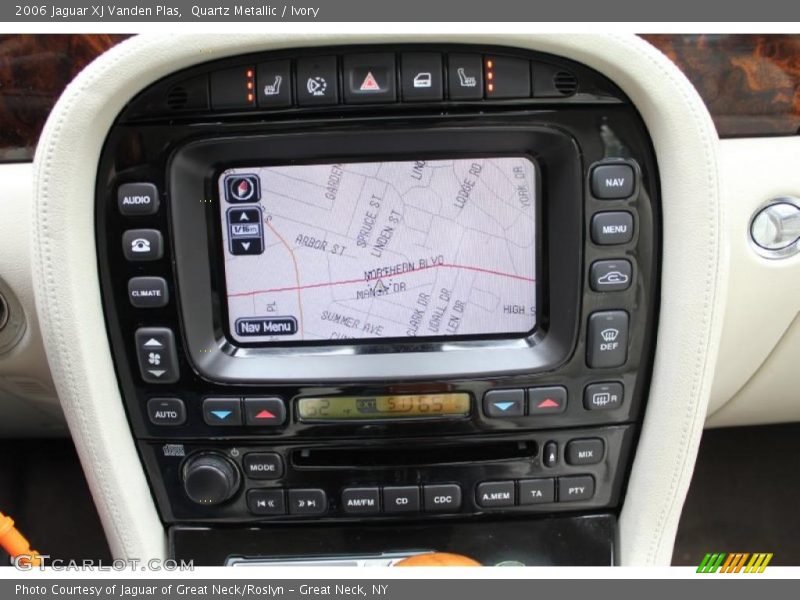 Quartz Metallic / Ivory 2006 Jaguar XJ Vanden Plas
