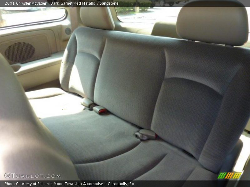 Dark Garnet Red Metallic / Sandstone 2001 Chrysler Voyager