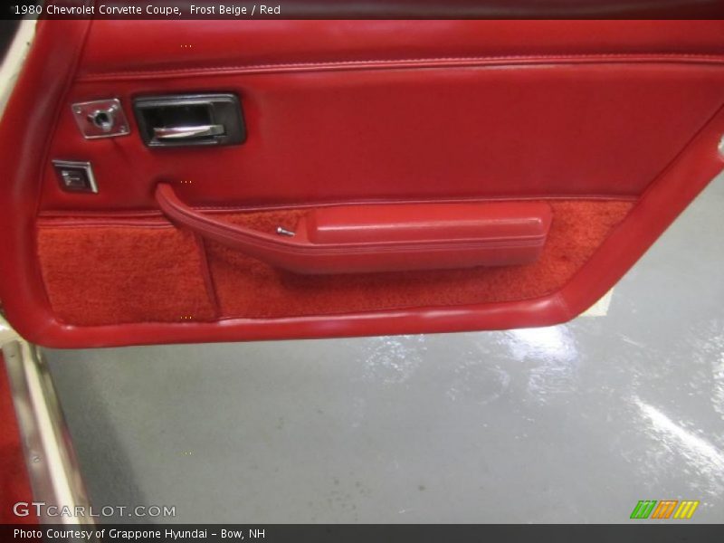 Door Panel of 1980 Corvette Coupe