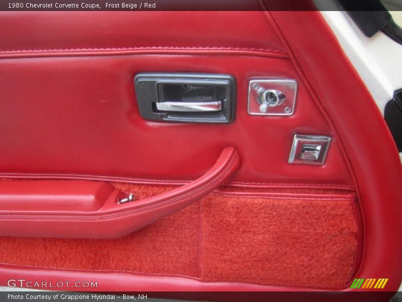 Controls of 1980 Corvette Coupe