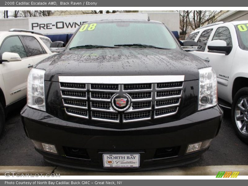 Black Raven / Ebony 2008 Cadillac Escalade AWD