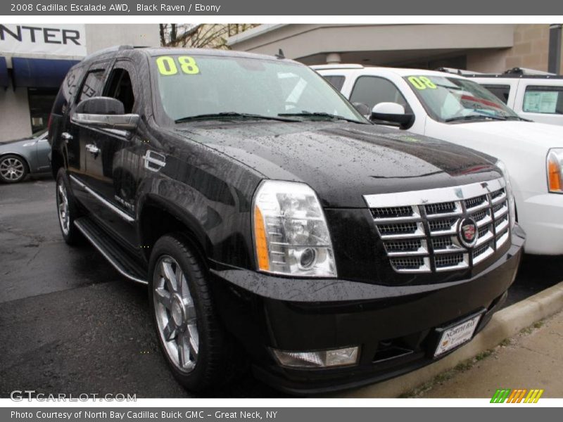 Black Raven / Ebony 2008 Cadillac Escalade AWD
