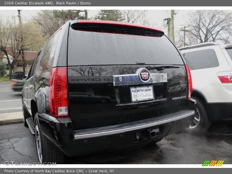 Black Raven / Ebony 2008 Cadillac Escalade AWD