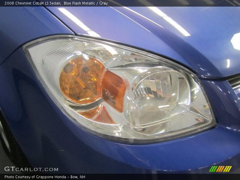 Blue Flash Metallic / Gray 2008 Chevrolet Cobalt LS Sedan