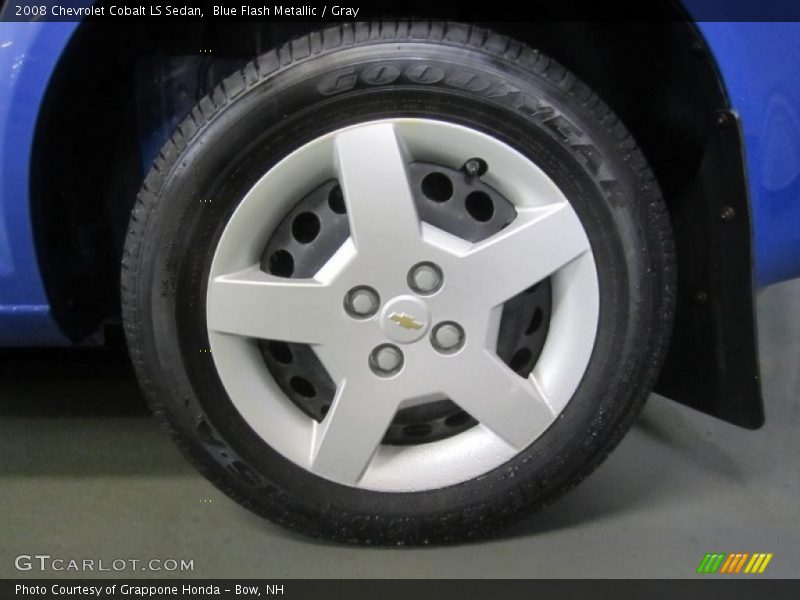 Blue Flash Metallic / Gray 2008 Chevrolet Cobalt LS Sedan