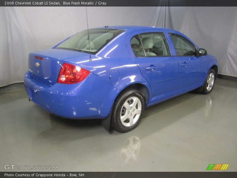 Blue Flash Metallic / Gray 2008 Chevrolet Cobalt LS Sedan