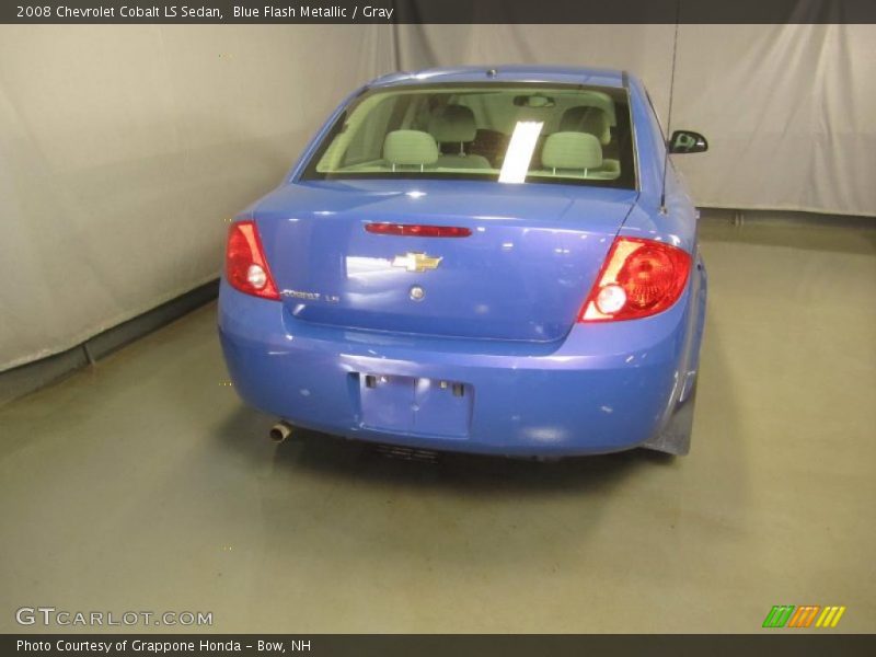 Blue Flash Metallic / Gray 2008 Chevrolet Cobalt LS Sedan