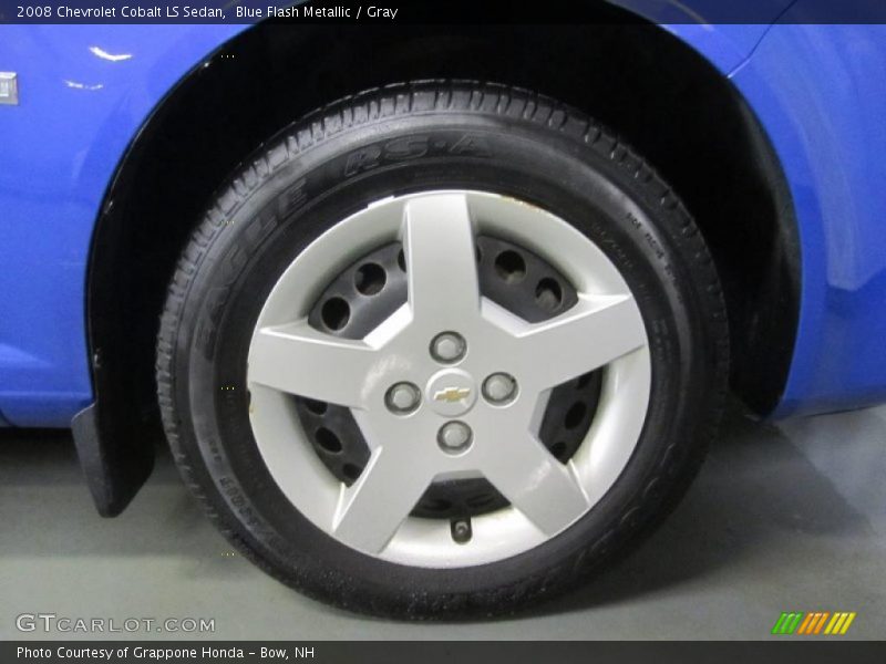 Blue Flash Metallic / Gray 2008 Chevrolet Cobalt LS Sedan