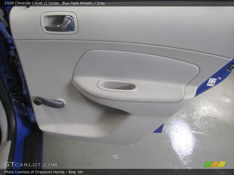Blue Flash Metallic / Gray 2008 Chevrolet Cobalt LS Sedan