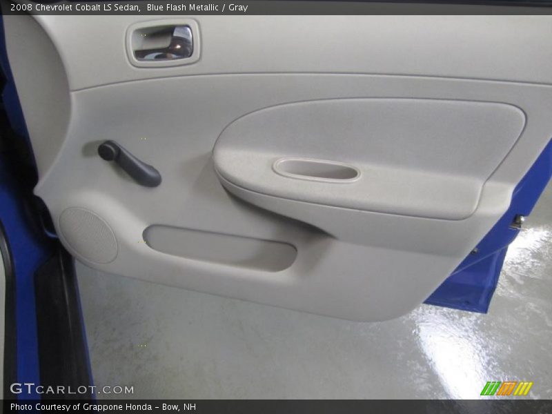 Blue Flash Metallic / Gray 2008 Chevrolet Cobalt LS Sedan