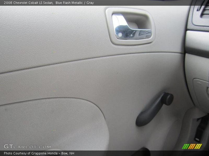 Blue Flash Metallic / Gray 2008 Chevrolet Cobalt LS Sedan