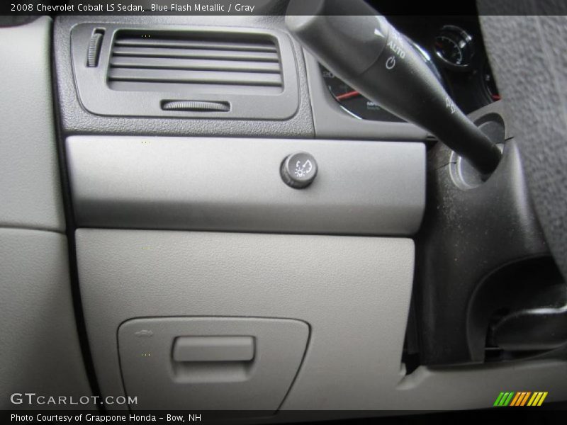 Blue Flash Metallic / Gray 2008 Chevrolet Cobalt LS Sedan