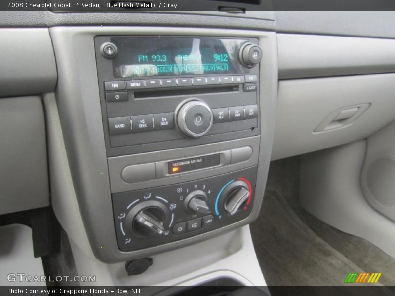 Blue Flash Metallic / Gray 2008 Chevrolet Cobalt LS Sedan