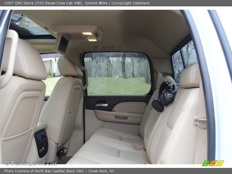  2007 Sierra 1500 Denali Crew Cab 4WD Cocoa/Light Cashmere Interior